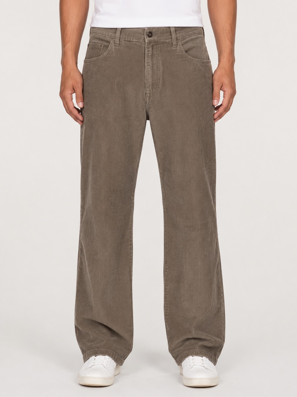 Sonoma Men’s 32x32 Relaxed Corduroy Pants Casual Pants Straight Fit Cafe Brown